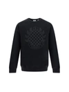 Burberry Chequered Crest Cotton Sweatshirt
