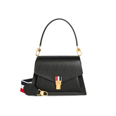 THOM BROWNE TRAPEZE TOP HANDLE BAG