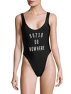 KNOWLITA 90210 or Nowhere One-Piece Swimsuit
