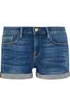 FRAME LE CUTOFF DENIM SHORTS