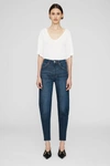 Anine Bing Clyde Jean In Mare Blue In Blue