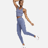 Nike Women's Universa Medium-support High-waisted Full-length Leggings With Pockets In Blue
