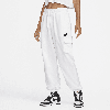 Nike Women's  Sportswear Club Fleece Mid-rise Oversized Cargo Sweatpants In White