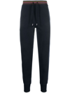 PAUL SMITH CONTRASTING-TRIM TRACK TROUSERS