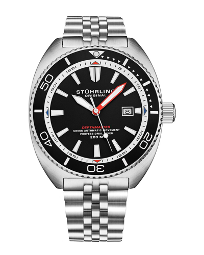 Stuhrling Original Stührling Original Men's Aquadiver Watch In Metallic