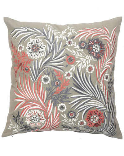 Lr Home Floral Garden Throw Pillow In Pink