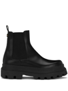 DOLCE & GABBANA BRUSHED LEATHER CHELSEA BOOTS
