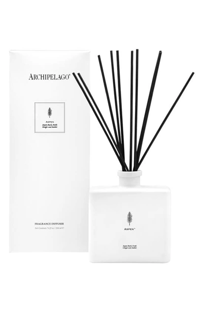 Archipelago Botanicals Luxe Reed Diffuser In Aspen