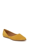 Zodiac Women's Hill Pointed Toe Flats In Mustard