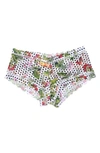 Hanky Panky Print Signature Lace Boyshorts In Copacabana