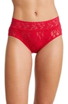 Hanky Panky Signature Lace French Briefs In Strawberry