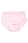 Hanky Panky Cotton French Briefs In Island Pink