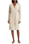 Barefoot Dreams Cozychic™ Lite® Short Robe In Heather Almond-taupe