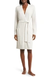 Barefoot Dreams Cozychic™ Lite® Short Robe In Heather Malibu Mist-pearl