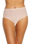 Chantelle Lingerie Soft Stretch Seamless Retro Thong In Rose Authentique-vf
