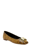 Katy Perry The Evie Stud Flat In Mustard Multi