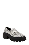 Katy Perry The Geli Combat Loafer In Black Multi