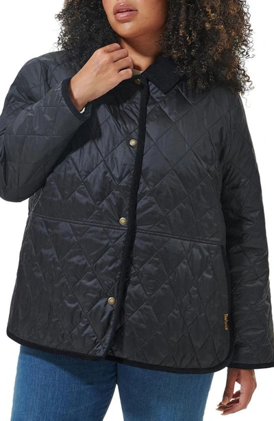Barbour Clydebank Quilted Jacket In Black