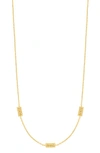 BONY LEVY 14K GOLD BEAD CLUSTER NECKLACE