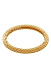 Monica Vinader Gold Heirloom Stacking Ring In 18k Gold Vermeil