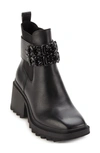 Karl Lagerfeld Cavin Lug Sole Chelsea Boot In Black