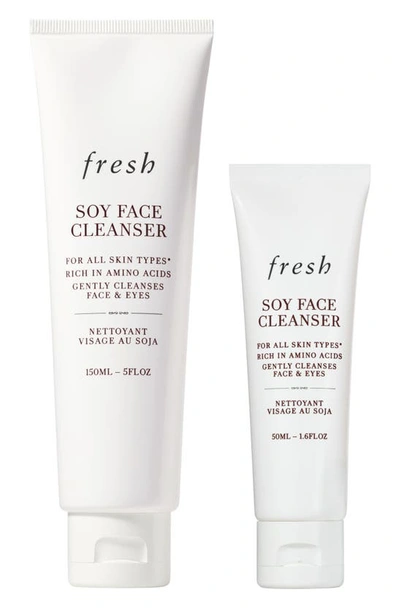 Fresh Cleanse Around The Clock Soy Face Cleanser Duo Set $54 Value