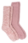 Barefoot Dreams 2-pack Cozychic™ Socks In Morning Haze Multi