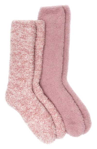Barefoot Dreams 2-pack Cozychic™ Socks In Morning Haze Multi