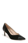 27 Edit Naturalizer Faris Pointed Toe Pump In Black Suede/ Lea