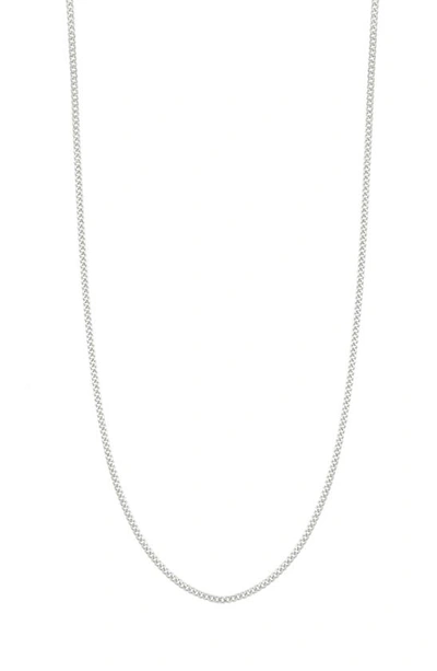 Bony Levy 14k Gold Curb Chain Necklace In 14k White Gold