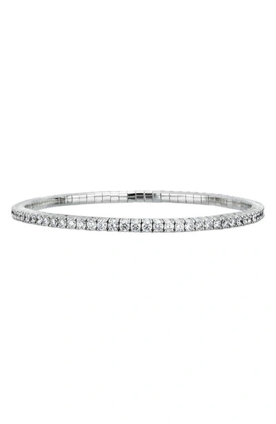 Bony Levy Audrey Trend Diamond Stretch Bracelet In 18k White Gold