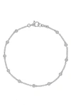Bony Levy Aviva Diamond Station Bracelet In 18k White Gold