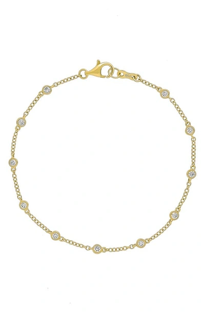 Bony Levy Aviva Diamond Station Bracelet In 18k Yellow Gold