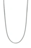 Bony Levy 14k Gold Curved Chain Necklace In 14k White Gold