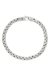 Bony Levy 14k Gold Box Chain Bracelet In 14k White Gold