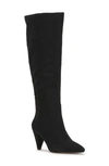 Jessica Simpson Byrnee Pointed Toe Knee High Boot In Black