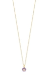 Bony Levy Blc 14k Amethyst Pendant In 18k Yellow Gold