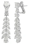 Bony Levy Collector's Statement Diamond Drop Earrings In 18k White Gold