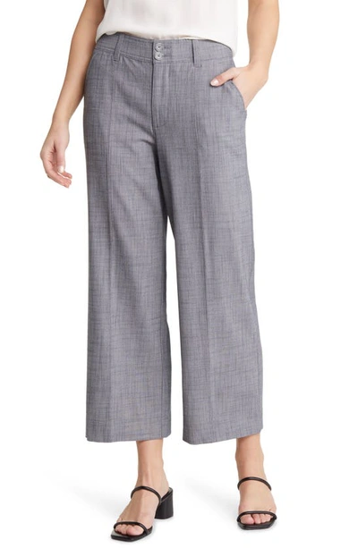 Wit & Wisdom 'ab'solution Skyrise Double Button Pants In Indigo