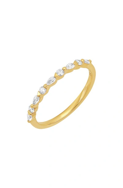Bony Levy Liora Diamond Stack Ring In 18k Yellow Gold