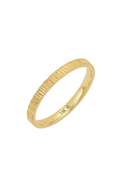 Bony Levy 14k Gold Stack Ring In 14k Yellow Gold