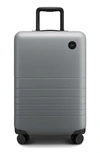 Monos 23-inch Carry-on Plus Spinner Luggage In Storm Grey