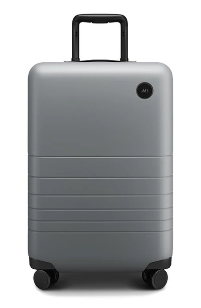 Monos 23-inch Carry-on Plus Spinner Luggage In Storm Grey