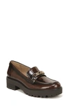 Sam Edelman Teo Lug Loafer In Chestnut Se