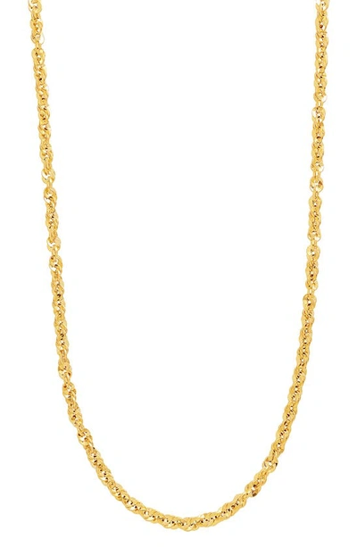 Bony Levy 14k Yellow Gold Textured Chain Necklace