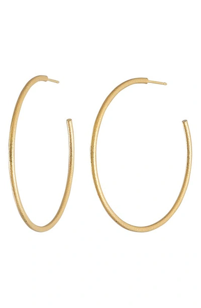 Bony Levy 14k Gold Thin Hoop Earrings In 14k Yellow Gold