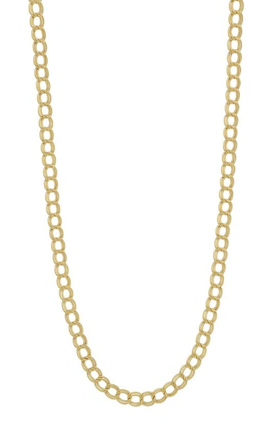 Bony Levy 14k Gold Double Link Necklace In 14k Yellow Gold