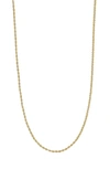 Bony Levy 14k Gold Rope Chain Necklace In 14k Yellow Gold