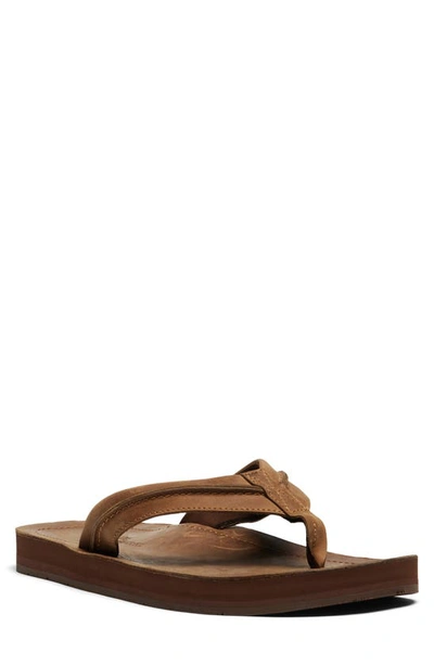 Rodd & Gunn Piha Flip Flop In Birch