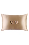 Slip Pure Silk Pillowcase & Skinny Scrunchie Set (nordstrom Exclusive) 128 Value In Caramel